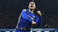 Gelandang Chelsea asal Belgia, Eden Hazard. (AFP/Glyn Kirk)