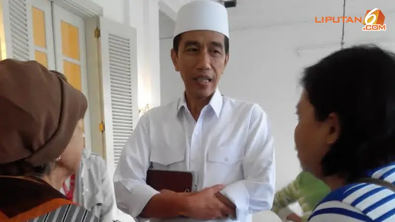 Jokowi Berpeci