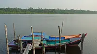 Kampung Segeram, Kabupaten Natuna, Kepulauan Riau. (Liputan6.com/Asnida Riani)