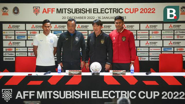 Konferensi Pers Prematch Indonesia Vs Kamboja Piala AFF 2022