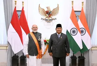 Presiden Prabowo Subianto bertemu dengan Perdana Menteri India Narendra Modi di Istana Merdeka, Jakarta, Selasa, 7 Juli 2026. (Foto: Sekretariat Presiden).