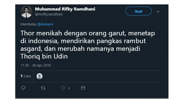 Cerita Akhir Kelanjutan Avengers:Endgame Versi Netizen