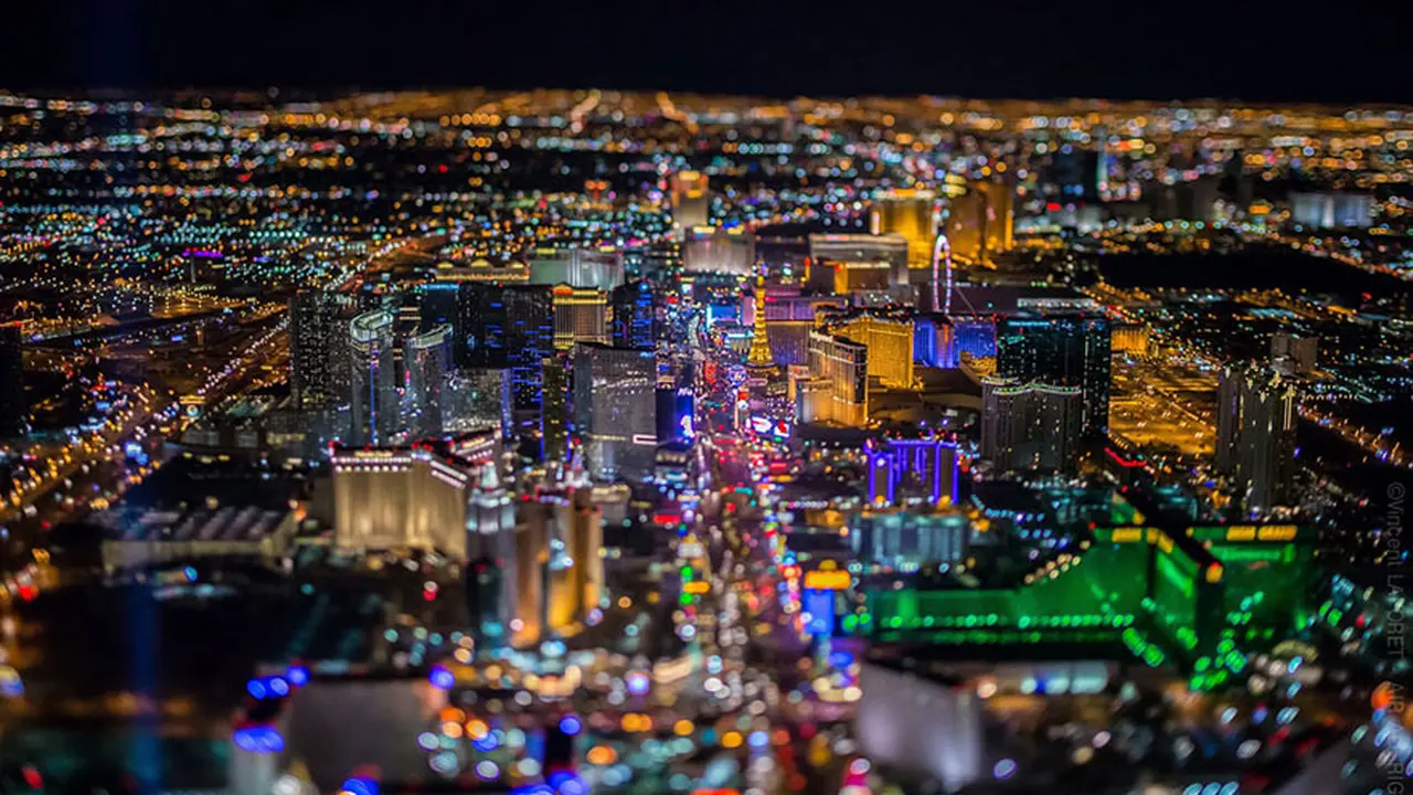 Menakjubkan Keindahan Las Vegas di Malam Hari!