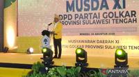 Bahlil membuka Musda Golkar Sulawesi Tengah di Palu (Dok. Antara)
