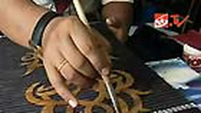 Lukisan Jerami Bernilai Jutaan Rupiah