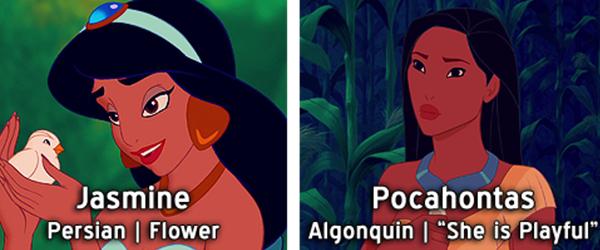 Arti nama Jasmine dan Pocahontas/ copyright designtaxi.com