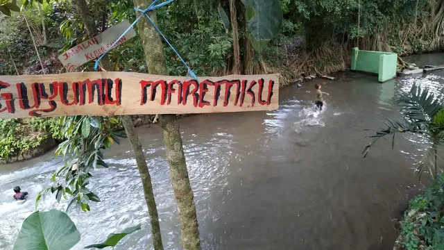 Sumber mata air Banteng di Kediri
