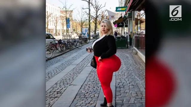 VIDEO: Gadis dengan Obsesi Bokong Terbesar di Dunia
