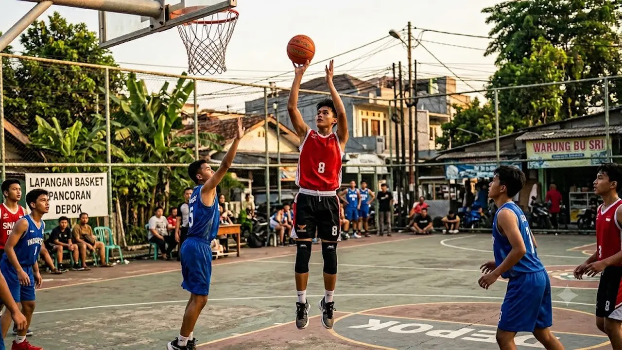 Cara Menembak Bola dengan Satu Tangan