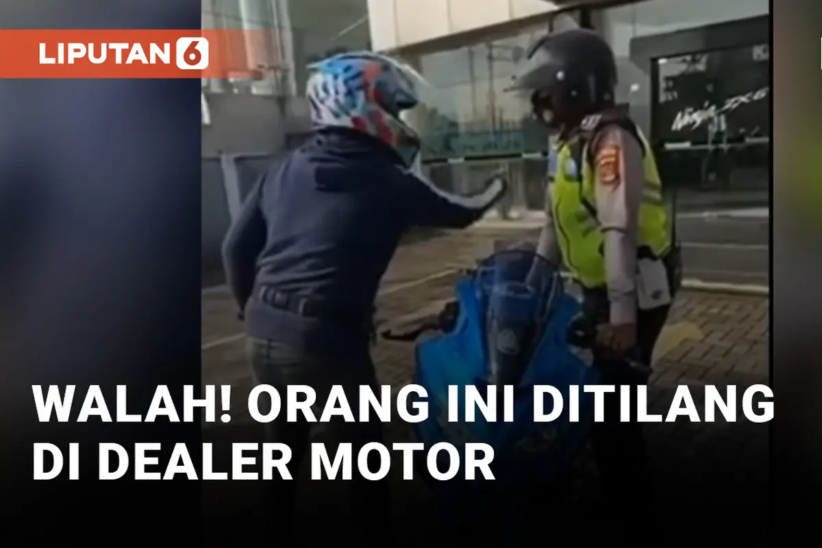 Ditilang di Dealer Motor, Bikers Ini Ngamuk!