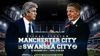 City Pasang Aguero-Jovetic Gempur Swansea