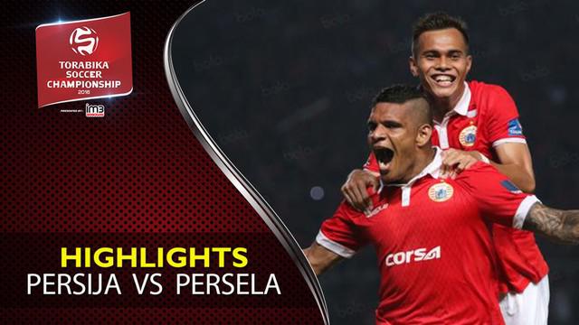 Video highlights Torabika Soccer Championship 2016 antara Persija Jakarta melawan Persela Lamongan yang berakhir dengan skor 2-1 di Stadion Gelora Bung Karno, Jakarta pada hari Jumat (13/5/2016).