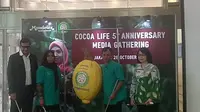 Mondelēz International menggelar jumpa pers lima tahun Cocoa Life. (Liputan6.com/Henry)