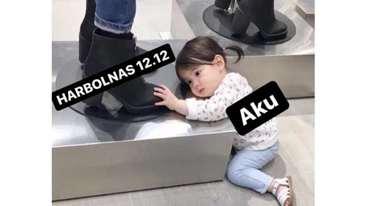 6 Meme saat Menghadapi Harbolnas Ini Bikin Senyum Kecut