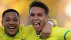 Zona Conmebol yang mendapat jatah 4 negara pada putaran final Piala Dunia U-20 2023 di Indonesia hampir merampungkan putaran akhir babak kualifikasi. Setelah Argentina, juara Piala Dunia 2022 untuk level senior dipastkan tak lolos ke Piala Duia U-20 di Indonesia, dua raksasa Amerika latin lainnya, Brasil dan Uruguay justru telah memastikan tampil di Indonesia. Hasil itu didapat setelah keduanya meraih kemenangan ketiganya pada Selasa (7/2/2023) pagi WIB dalam laga yang digelar di Bogota, Kolombia. (AFP/Daniel Munoz)