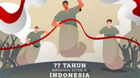 Ilustrasi 17 Agustus. Photo copyright by Freepik