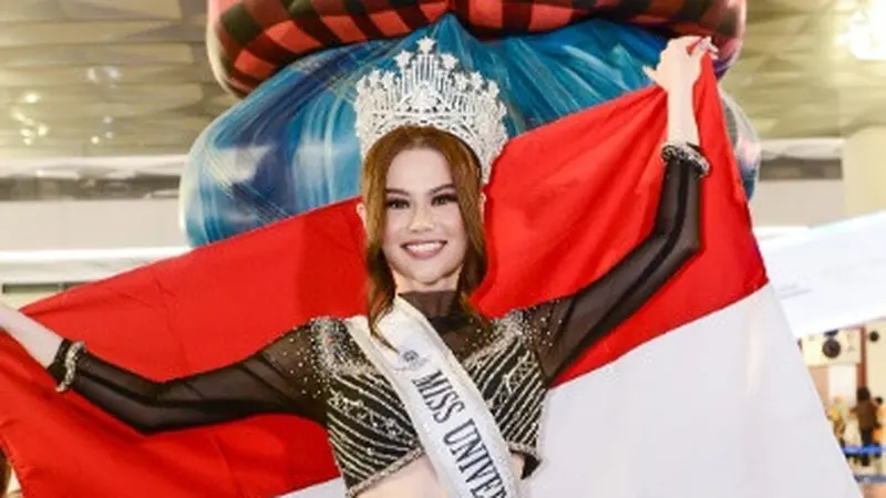 Wakil Indonesia Fabienne Nicole Bertolak ke El Savador untuk Berlaga di Kontes Miss Universe 2023