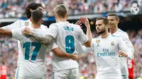 Real Madrid menang besar atas Sevilla pada laga pekan ke-15 La Liga. (doc. Real Madrid)