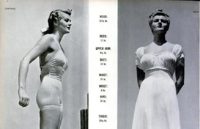 Tubuh wanita ideal di tahun 1930-an. (Alfred Eisenstaedt—LIFE Magazine)