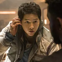 Song Joong Ki  di film "Space Sweepers". (Foto: Netflix)