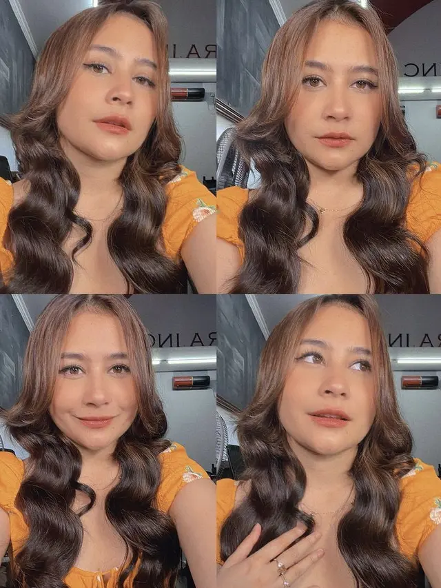 Gaya Rambut Panjang Prilly Latuconsina yang bisa jadi inspirasimu,credit: @prillylatuconsina96