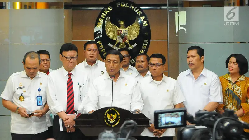 Wiranto Beri Penjelasan Soal Keamanan Pasca Pemilu 2019