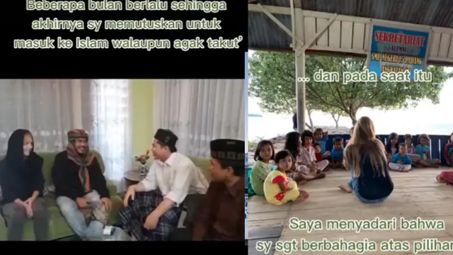 Viral Kisah Model Cantik Prancis yang Mantap Jadi Mualaf dan Menikahi Pria Aceh