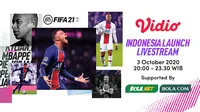 Launching FIFA 21 di Vidio