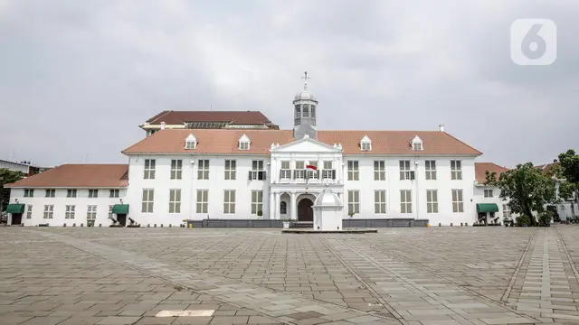 FOTO: Kesunyian Kawasan Kota Tua Saat Libur Lebaran