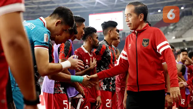Foto: Antusiasme Presiden Joko Widodo saat Nonton Langsung Timnas Indonesia di Piala AFF 2022