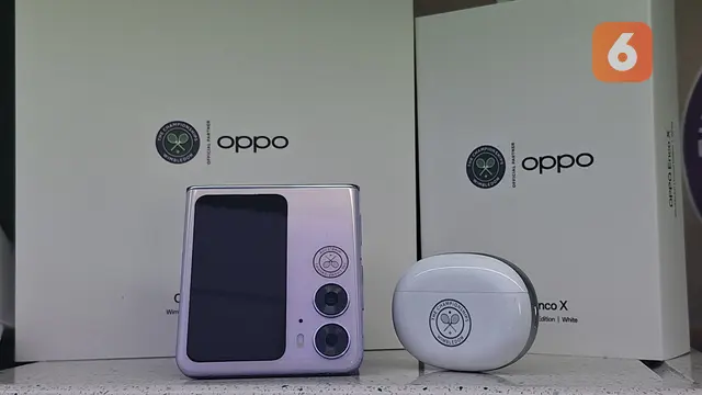 Menilik Oppo Find N2 Flip dan Enco X Edisi Spesial Wimbledon yang Cuma Rilis di Indonesia