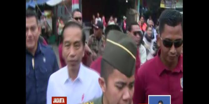 Blusukan ke Pasar Minggu, Jokowi Beli Ikan Asin hingga 4 Kg Kedondong