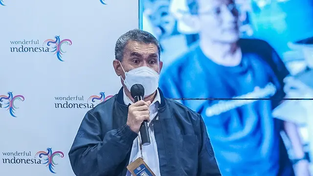 Pelaksana tugas (Plt) Deputi Bidang Sumber Daya dan Kelembagaan Kemenparekraf/Baparekraf Frans Teguh
