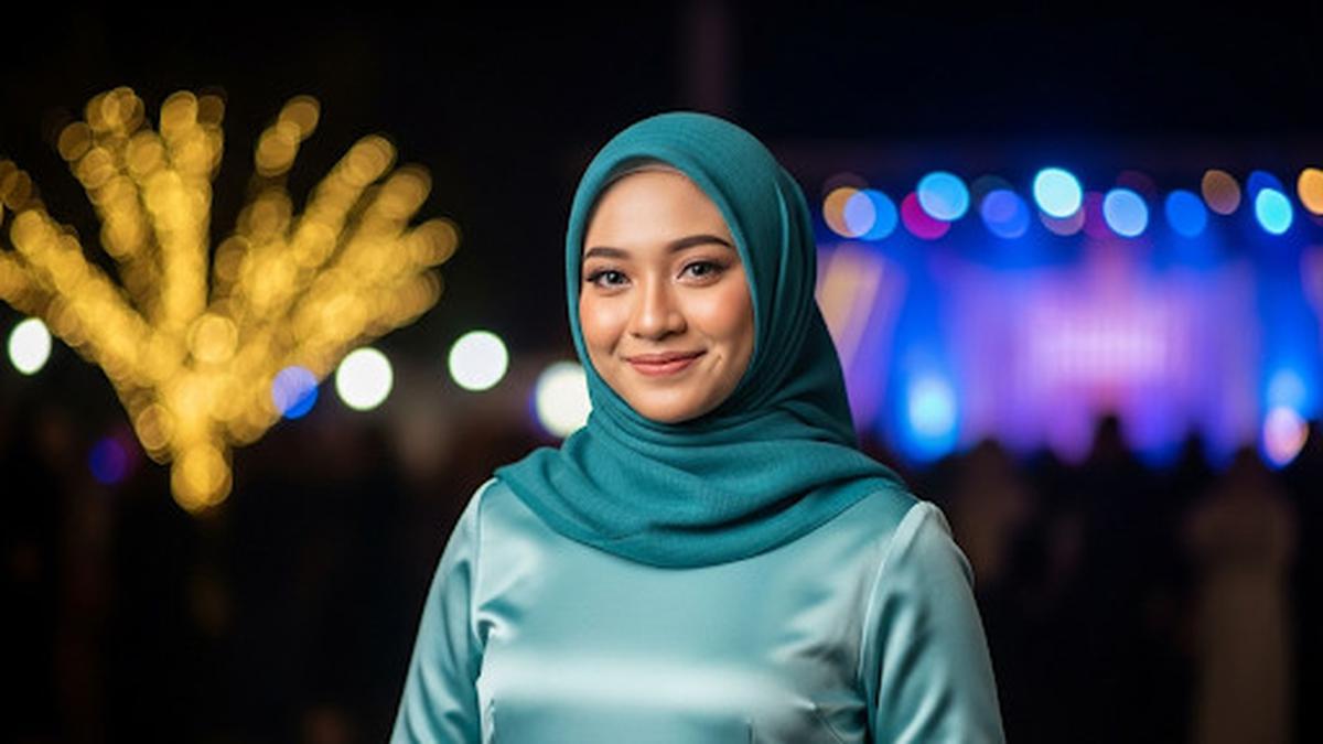 7 Inspirasi Gamis Satin Tangan Trompet Modern untuk Tampil Anggun Sepanjang Tahun 2025