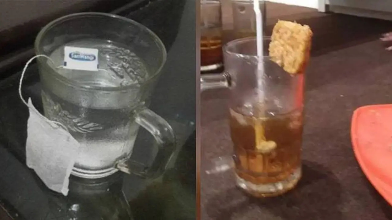 6 Potret Nyeleneh Orang Sajikan Teh Ini Bikin Geleng Kepala