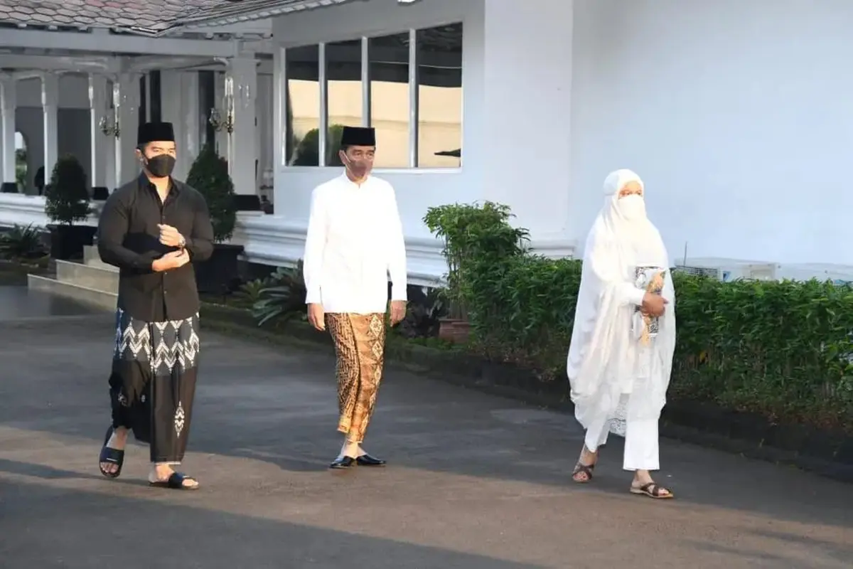 Ucapan Selamat Idul Fitri dari Jokowi-Ma'ruf Amin Saat Silaturahmi Virtual