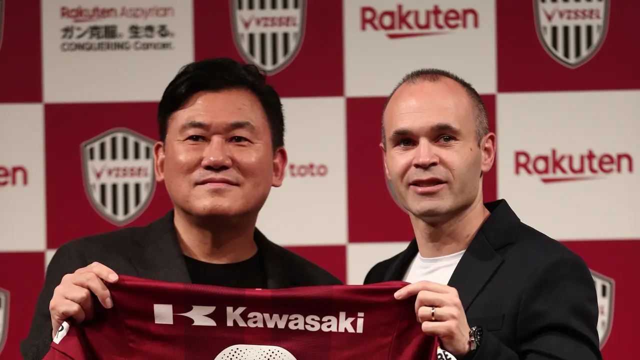 Andres Iniesta Resmi Gabung Vissel Kobe
