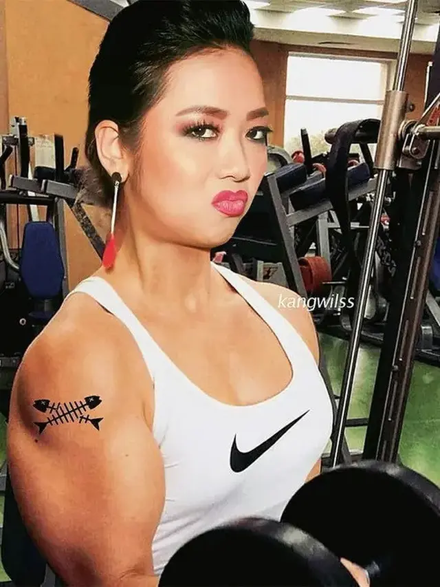 Editan Foto 6 Penyanyi Miliki Lengan Berotot Ini Bikin Tepuk Jidat, Kocak