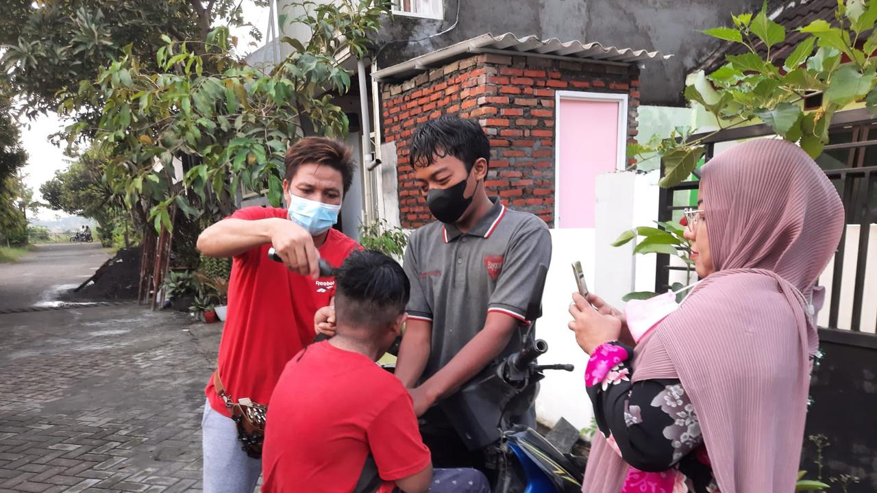 Pangkas Rambut disabilitas
