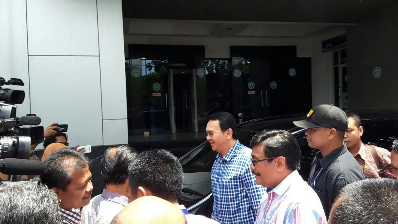 Ahok dan Djarot Saiful Hidayat di BNN