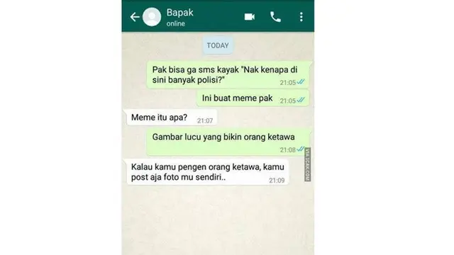 5 Chat Ayah ke Anak Ini Tega Banget, Bikin Geregetan