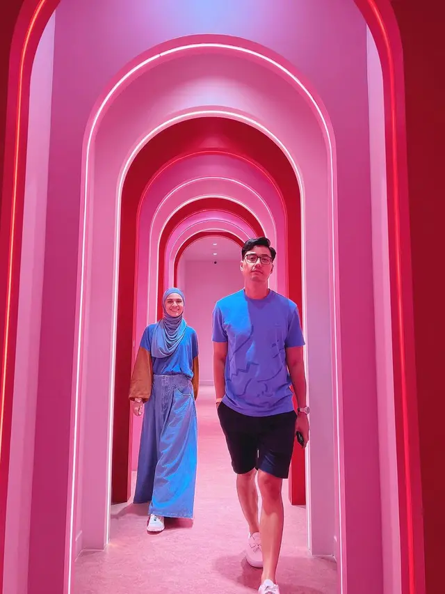 Nycta Gina liburan bersama keluarga (Instagram/missnyctagina)