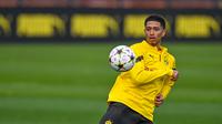 Gelandang Borussia Dortmund&nbsp;Jude Bellingham. (SASCHA SCHUERMANN / AFP)
