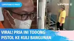 Pria di Kawasan Pondok Indah, Jaksel, ditangkap polisi usai beredar video dirinya menodong pistol kepada seorang kuli bangunan yang sedang merenovasi rumah tetangganya. Pelaku melakukan aksinya lantaran kesal dan merasa terganggu dengan suara berisik...