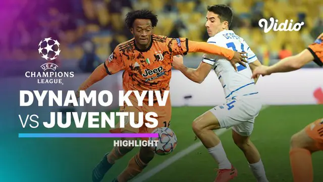 VIDEO: Highlights Liga Champions, Juventus Kalahkan Dynamo Kiev 2-0