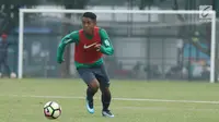 Pemain Timnas Indonesia U-23, Febri Hariyadi. (Liputan6.com/Helmi Fithriansyah)