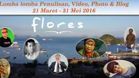 Kementrian pariwisata mulai rabu, 23 Maret 2016 menggelar lomba dalam rangka promo pariwisata Flores.