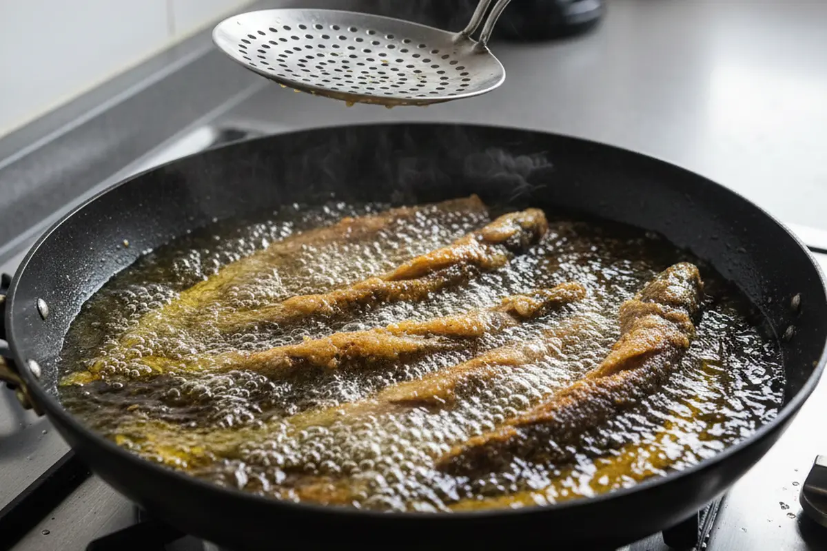 Trik Menggoreng Ikan Lele (Foto: Gemini AI)