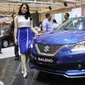 Suzuki Baleno hatchback resmi meluncur di ajang GIIAS 2017 di ICE, BSD, Tangerang Selatan, Kamis (10/8/2017). (Herdi Muhardi)