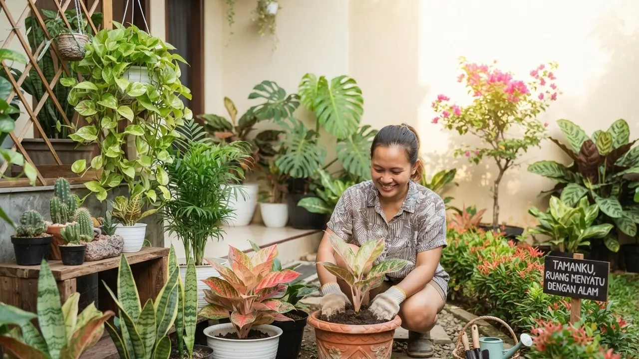 Cara Membuat Taman di Rumah dari Nol